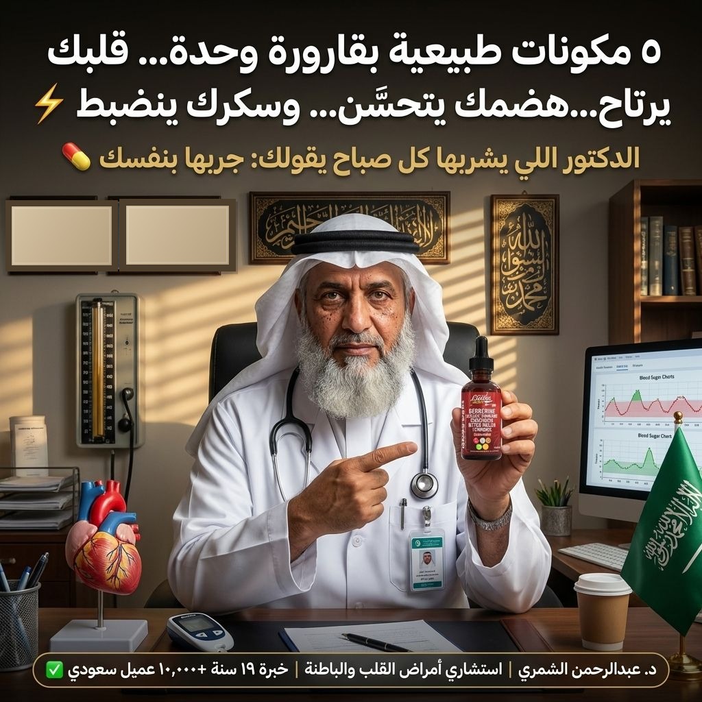 جلوكو — قطرات التوازن الطبيعية من Cosmarab